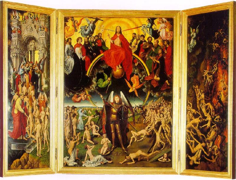 Hans Memling The Last Judgment Triptych china oil painting image